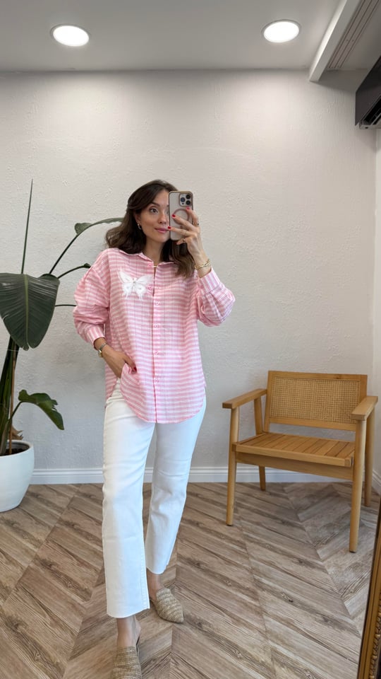 PEMBE 2248 GÖMLEK 