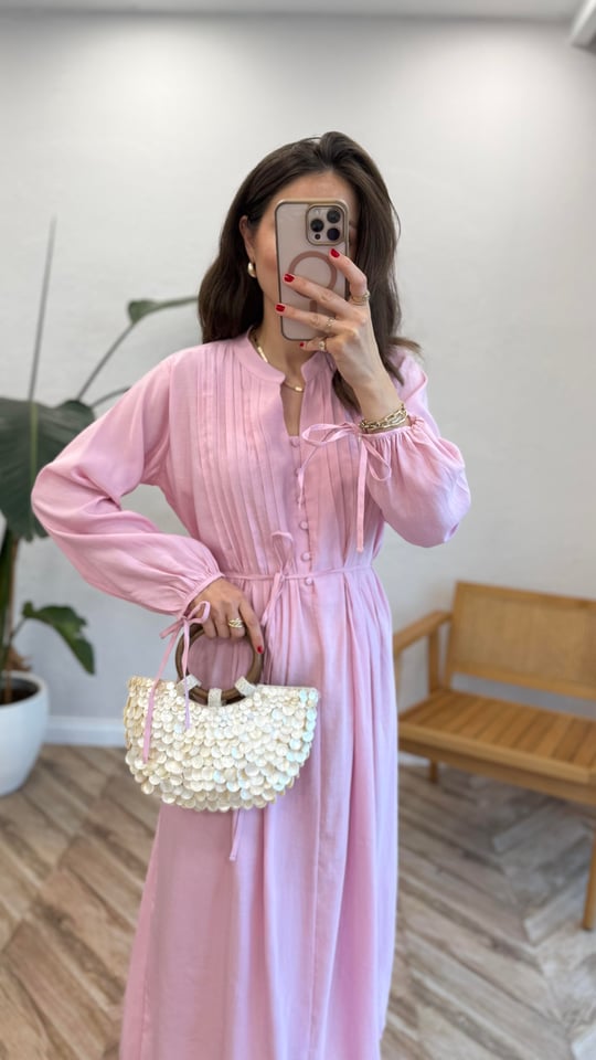 PEMBE 2980 ELBİSE