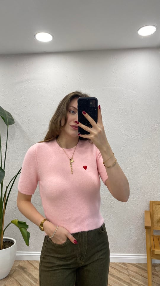 PEMBE 4913 KALP DETAY KAZAK 