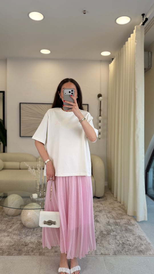PEMBE 7221 ETEK TİŞÖRT TAKIM 