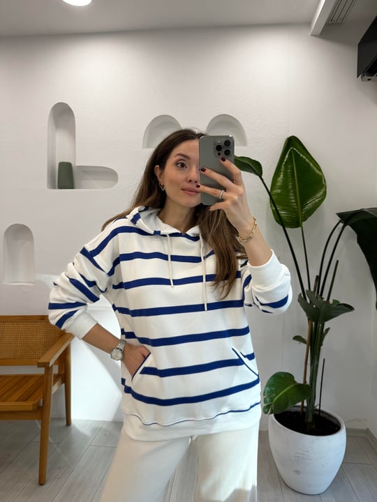 SAKS 1308 BASİC SWEATSHİRT