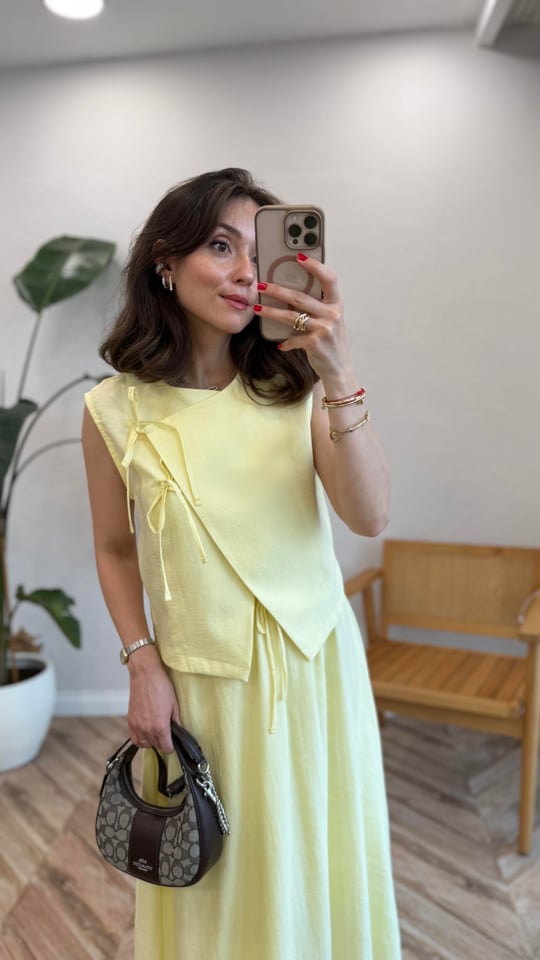 SARI 4793 YELEK TAKIM 