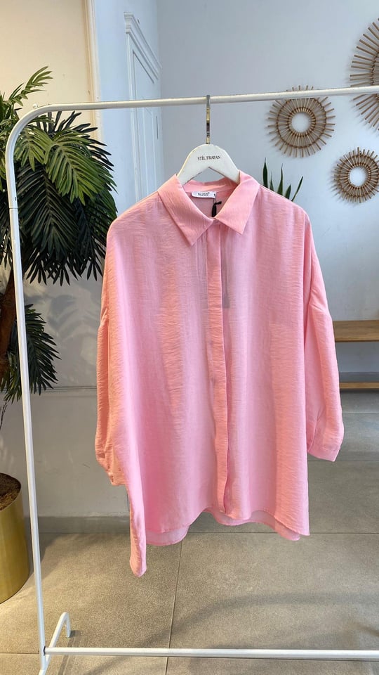 ŞEKER PEMBE 3001 GÖMLEK