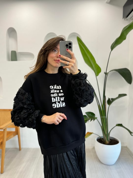 SİYAH 0180 SWEAT