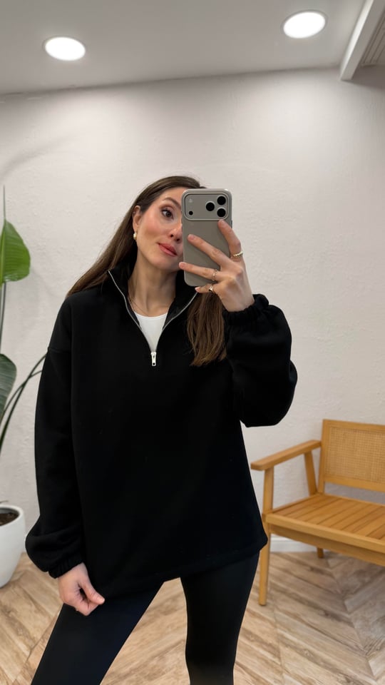 SİYAH 1010 SWEAT 