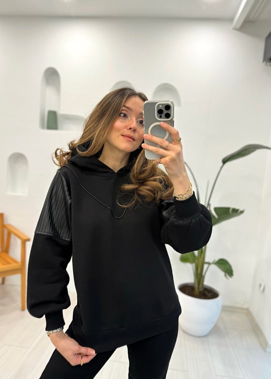 SİYAH 1494 SWEAT 