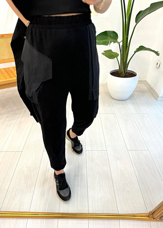 SİYAH 25585 PANTOLON 