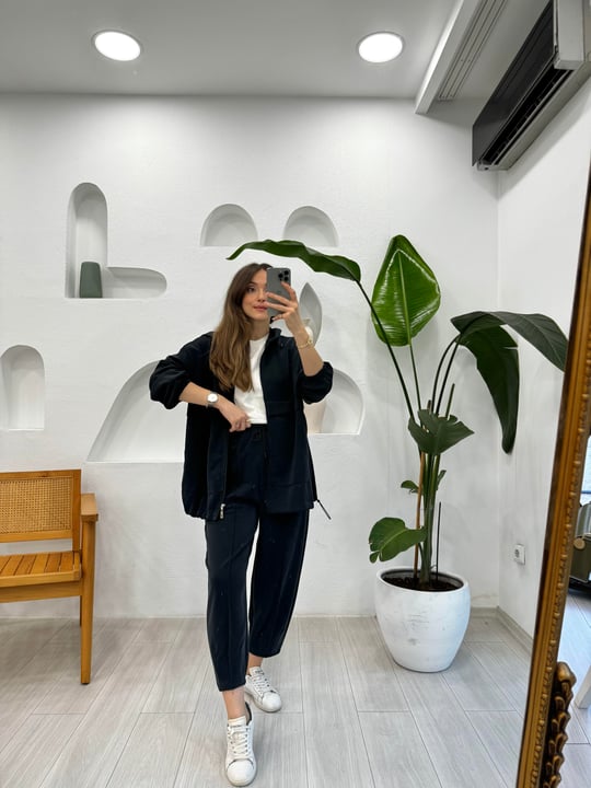 SİYAH 33597 EŞOFMAN TAKIM