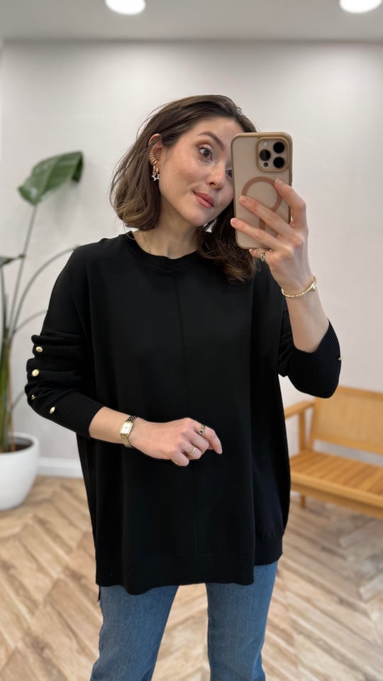 SİYAH 40741 TRİKO KAZAK 