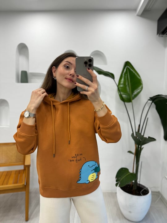TARÇIN 1197 BASKILI SWEAT 