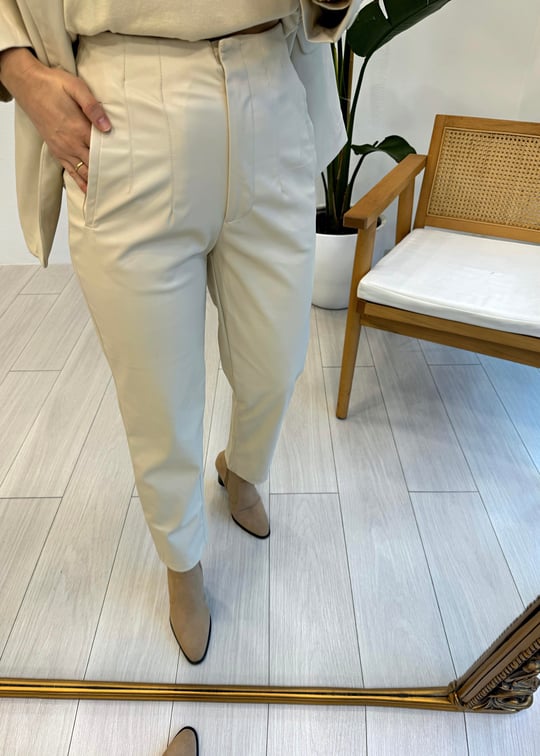 TAŞ 1040 ZARA MODEL DERİ PANTOLON