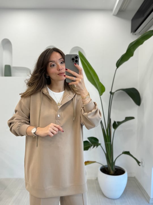 TOPRAK 33651 ÇITÇIT DETAY SWEAT