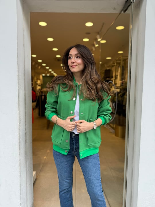 YEŞİL 1288 BOMBER CEKET 