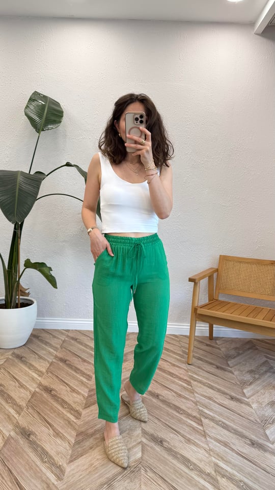 YEŞİL 9343 PANTOLON