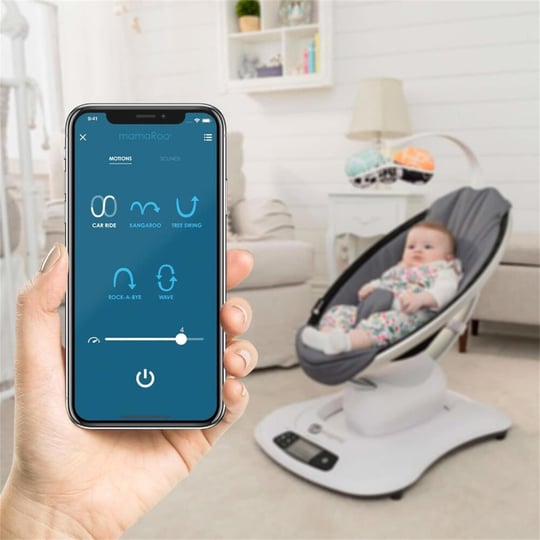 4Moms MamaRoo 4.0 App Classic Grey Ana Kucağı