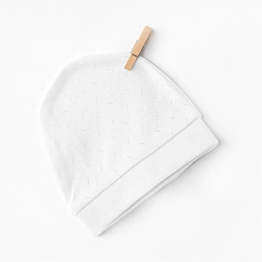 Andywawa Bebek Basic Şapka Beyaz AC25558