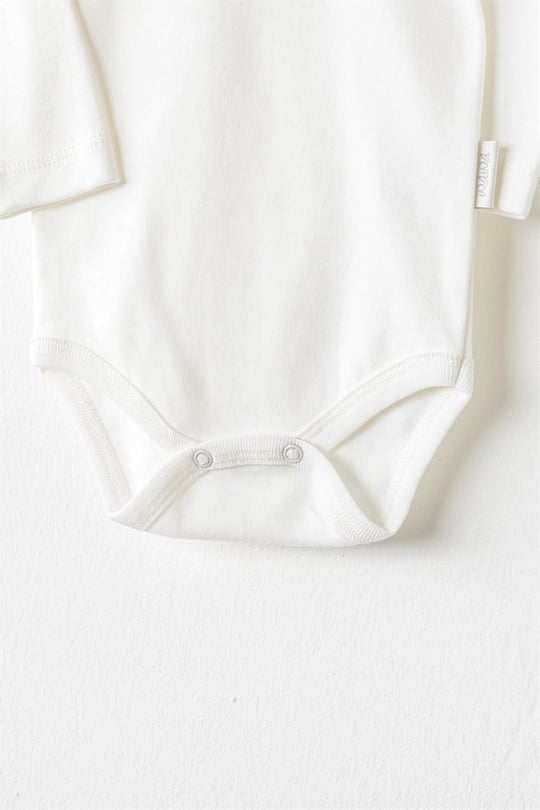 Andywawa Bebek Keep Smiling 2'li Body Set Gri AC26036