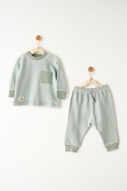 Andywawa Bebek Mummy's Snuggle Saurus 2'li Takım Mint AC26012
