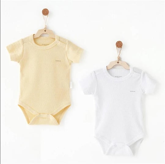 Andywawa Bebek Special Modal 2'li Body Set Sarı AC26765