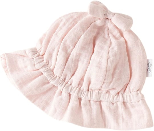 Andywawa Kız Bebek Lovely Day Müslin Şapka Pembe AC26623
