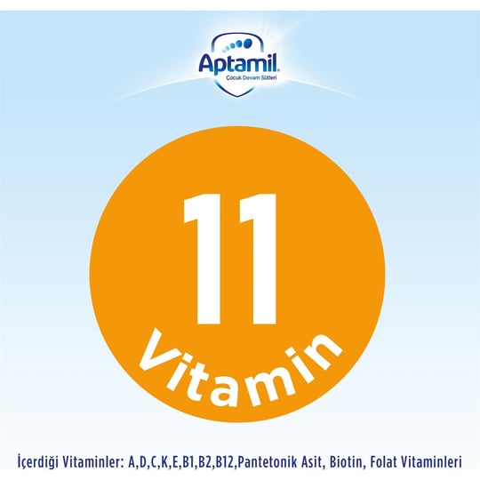 Aptamil 2 1200 gr Mega Size 2'li Paket Devam Sütü 6-9 Ay