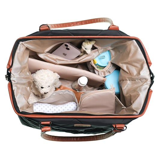 Babyes Baby Bag Anne Bebek Bakım Çantası Siyah