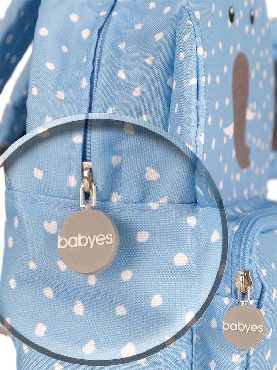 Babyes Çocuk Sırt Çantası Fil Mavi 