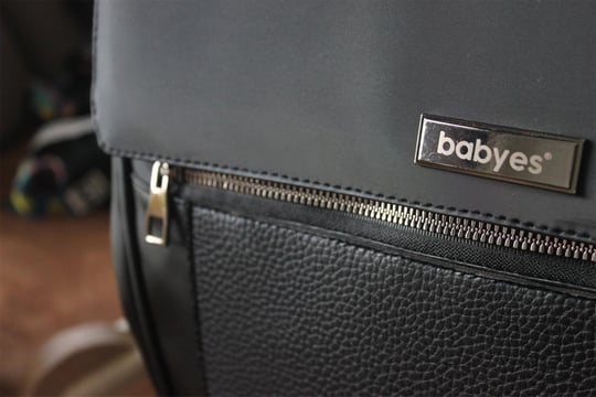 Babyes Lisa Exclusive Anne Bebek Bakım Sırt Çantası Siyah