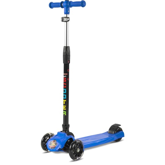 Babyhope Işıklı Power Scooter Mavi JY-H01(140)