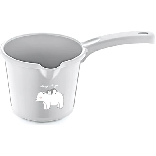 Babyjem Bebek Banyo Maşrapası Mat Gri Art-562