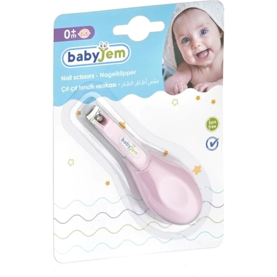 Babyjem Bebek Kolay Kavrama Tırnak Makası Pembe Art-576