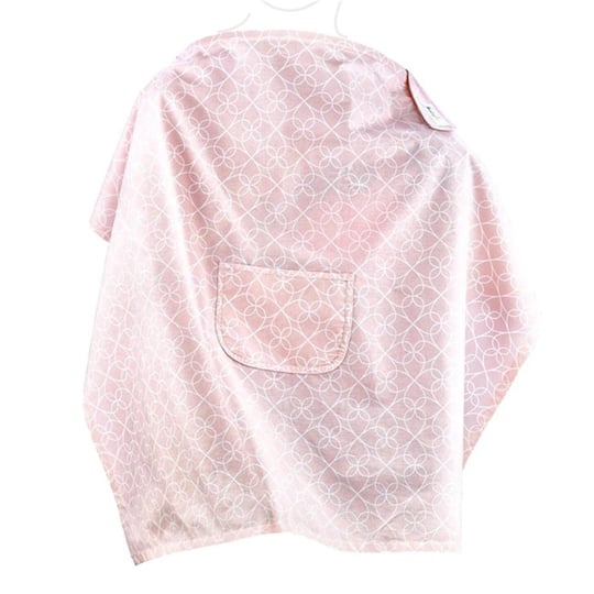 Babyjem Cepli Emzirme Önlüğü Pembe Yonca Art-323