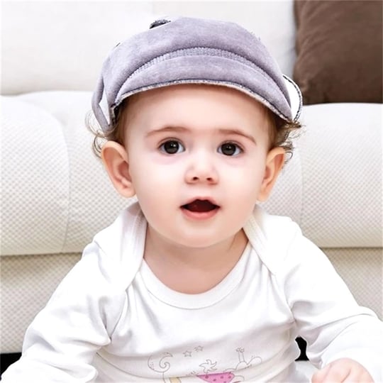 Babyjem Kafa Koruyucu Kask Gri Art-567