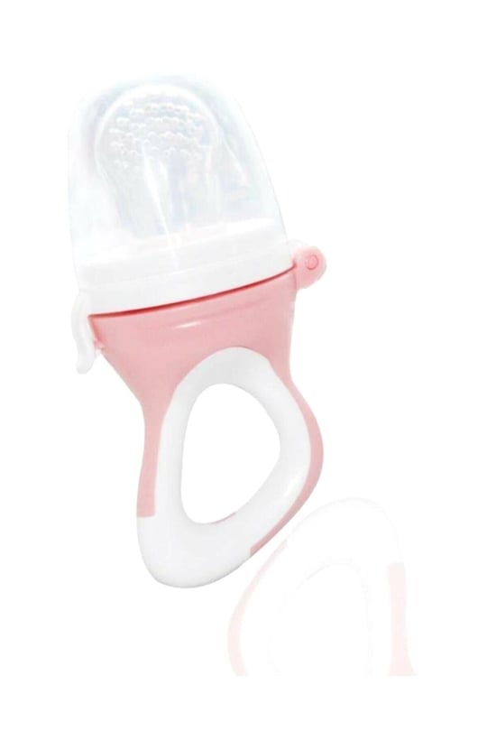 Babyjem Silikon Uçlu Meyve Sebze Emziği Pembe Art-600