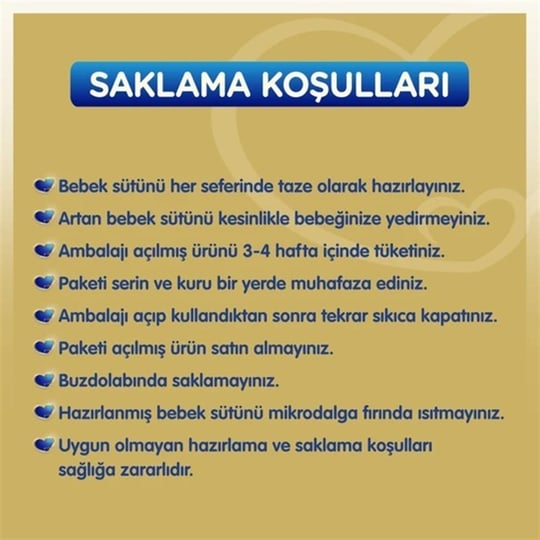 Bebelac Gold 1 Bebek Sütü 800 gr