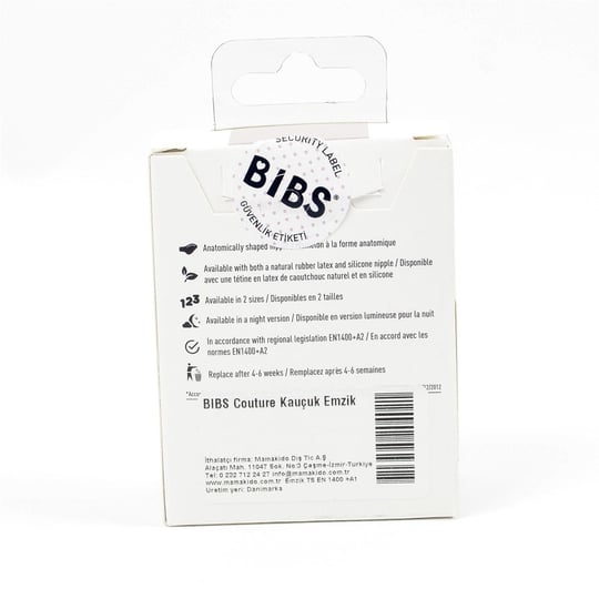 Bibs Couture Kauçuk Emzik Haze 0-6 Ay 1410278