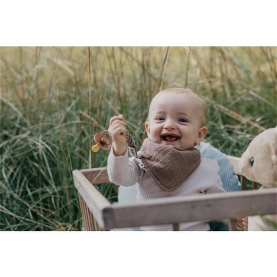 Bibs Müslin Bebek Yaka Bandana Dark Oak 9404243