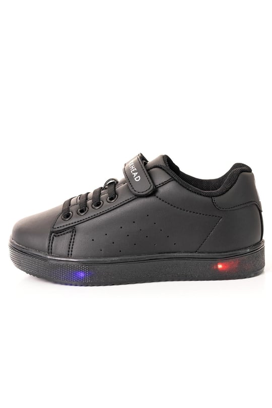 Buckhead Erkek Çocuk Oliver Işıklı Siyah Spor Ayakkabı Black BUCK4380