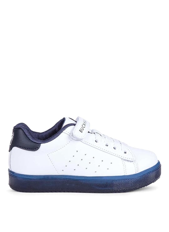 Buckhead Erkek Çocuk Oliver Işıklı Spor Ayakkabı White/Navy BUCK4380