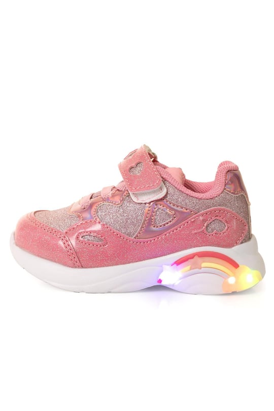 Buckhead Kız Çocuk Diana Işıklı Spor Ayakkabı Pink BUCK4348 