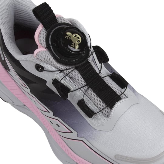 Buckhead Kız Çocuk Hynde Akıllı Bağcıklı Spor Ayakkabı Gri Pembe Buck3116