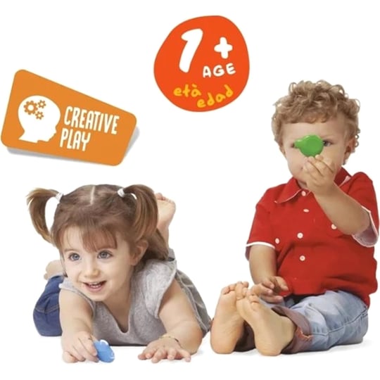 Carioca 6'lı Teddy Bebek Crayons Pastel Kalem 42956