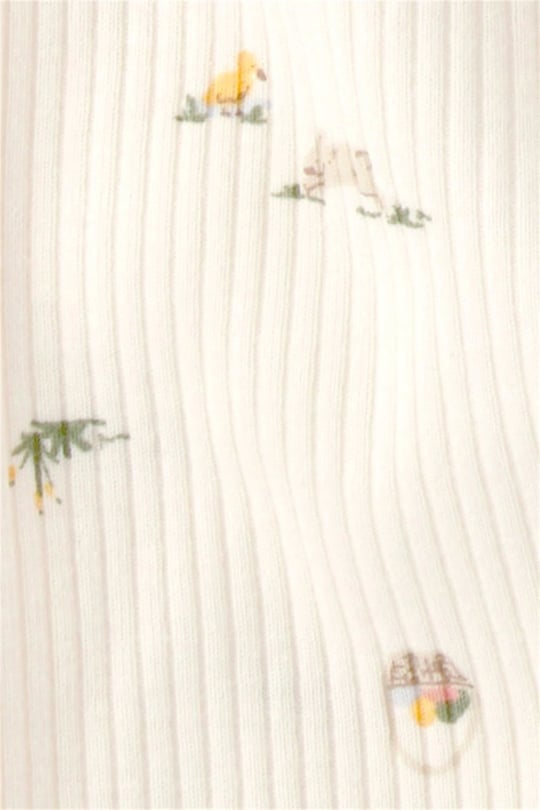 Carter's Bebek 2'li Body Pantolon Takım Krem 1U606510