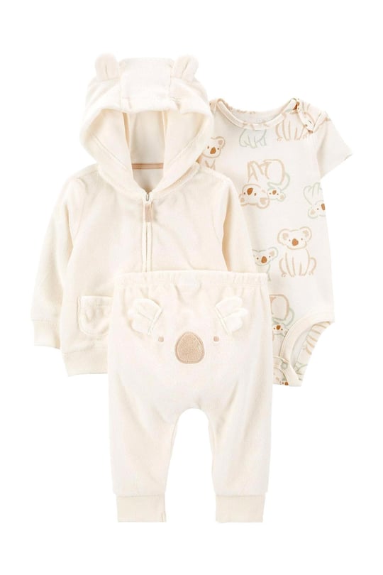 Carter's Bebek 3'lü Hırkalı Set 1R040010