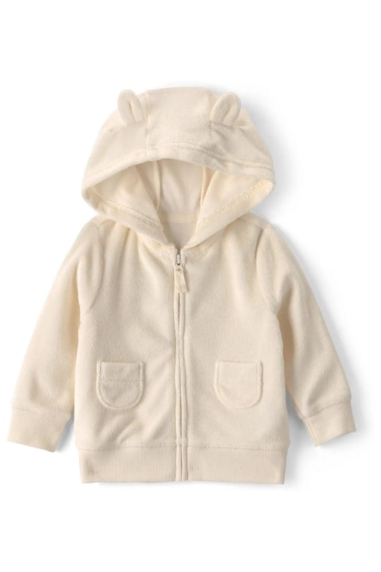 Carter's Bebek Layette 3'lü Kapüşonlu Ceket Alt Takım Krem 1V418810