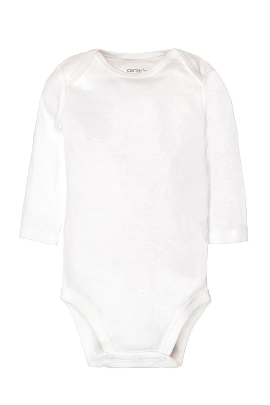 Carter's Bebek Uzun Kollu Body Set 4'lü Paket Beyaz 1L930610