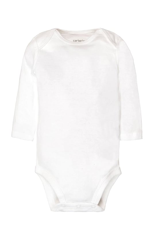 Carter's Bebek Uzun Kollu Body Set 4'lü Paket Beyaz 1L930610