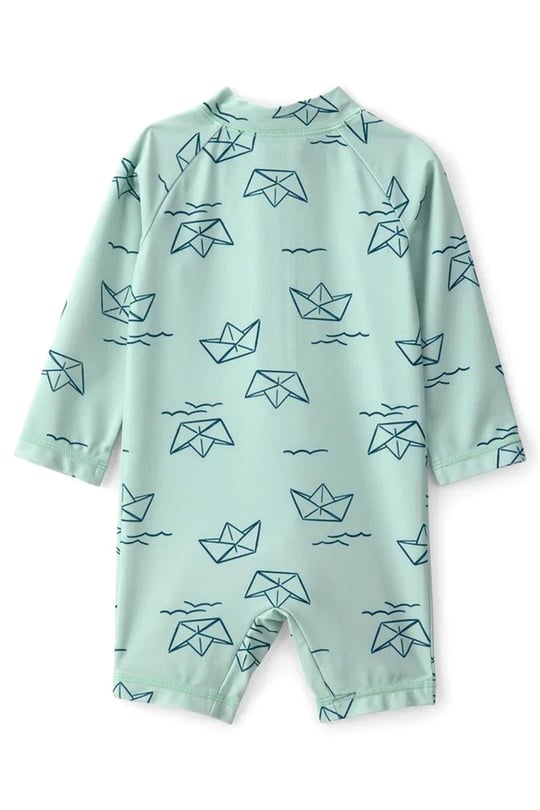 Carter's Erkek Bebek Güneş Koruyucu Mayo Tulum Yeşil 1U770910