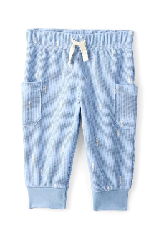 Carter's Erkek Bebek Kısa Kollu Zıbın Pantolon Takım Mavi 1U270310