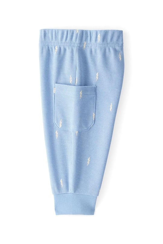 Carter's Erkek Bebek Kısa Kollu Zıbın Pantolon Takım Mavi 1U270310